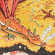 Detail from Conversation with Smaug, July 1937. Bodleian MS. Tolkien Drawings 30. © The Tolkien Estate Limited 1937